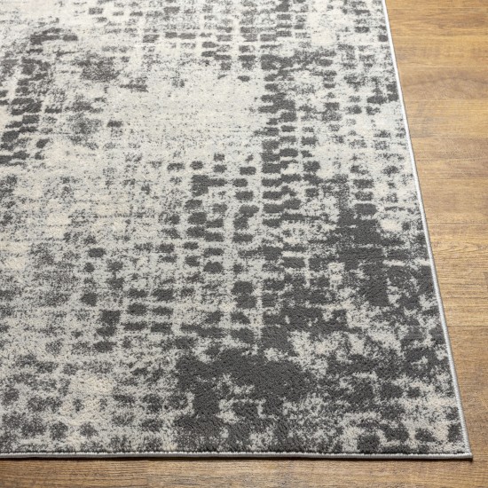 Surya Floransa Charcoal Rug 6'7" X 9'