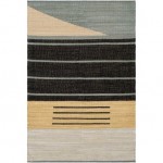Surya Fulham Black Rug 5' X 7'6"