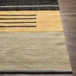 Surya Fulham Black Rug 5' X 7'6"