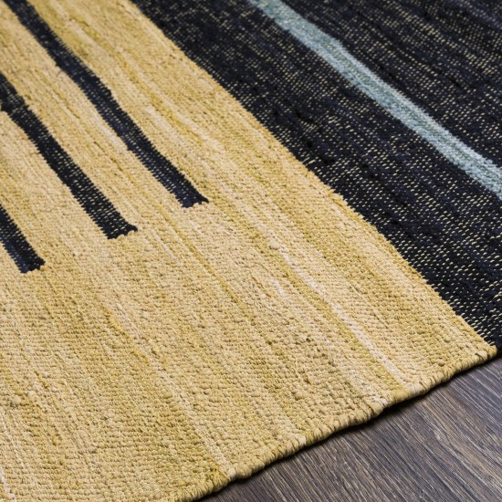 Surya Fulham Black Rug 5' X 7'6"
