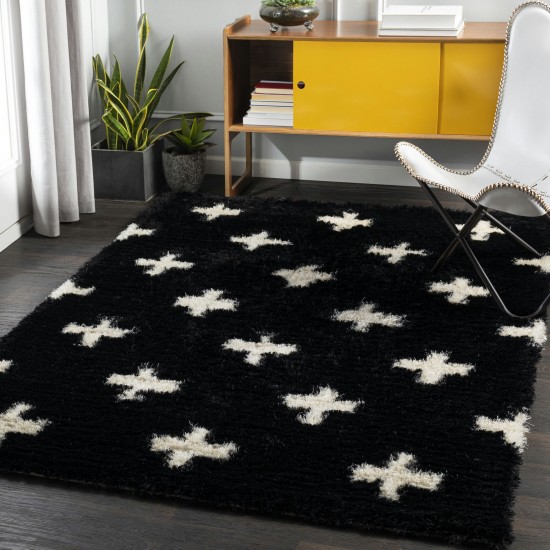 Surya Gibraltar Gib-2303 Black Rug 2' X 3'