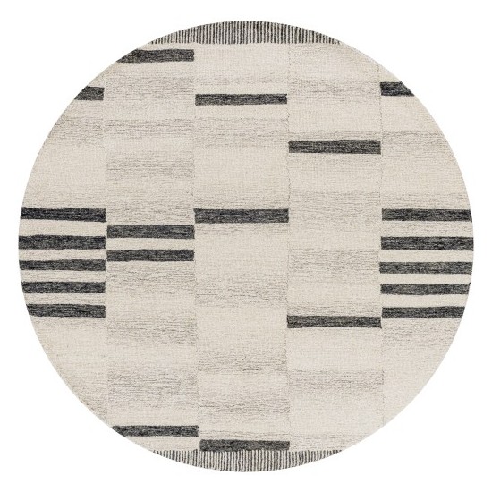 Surya Granada Gnd-2330 Black Rug 8' Round