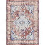 Surya Harput Hap-1113 Brick Red Rug 6'7" X 9'