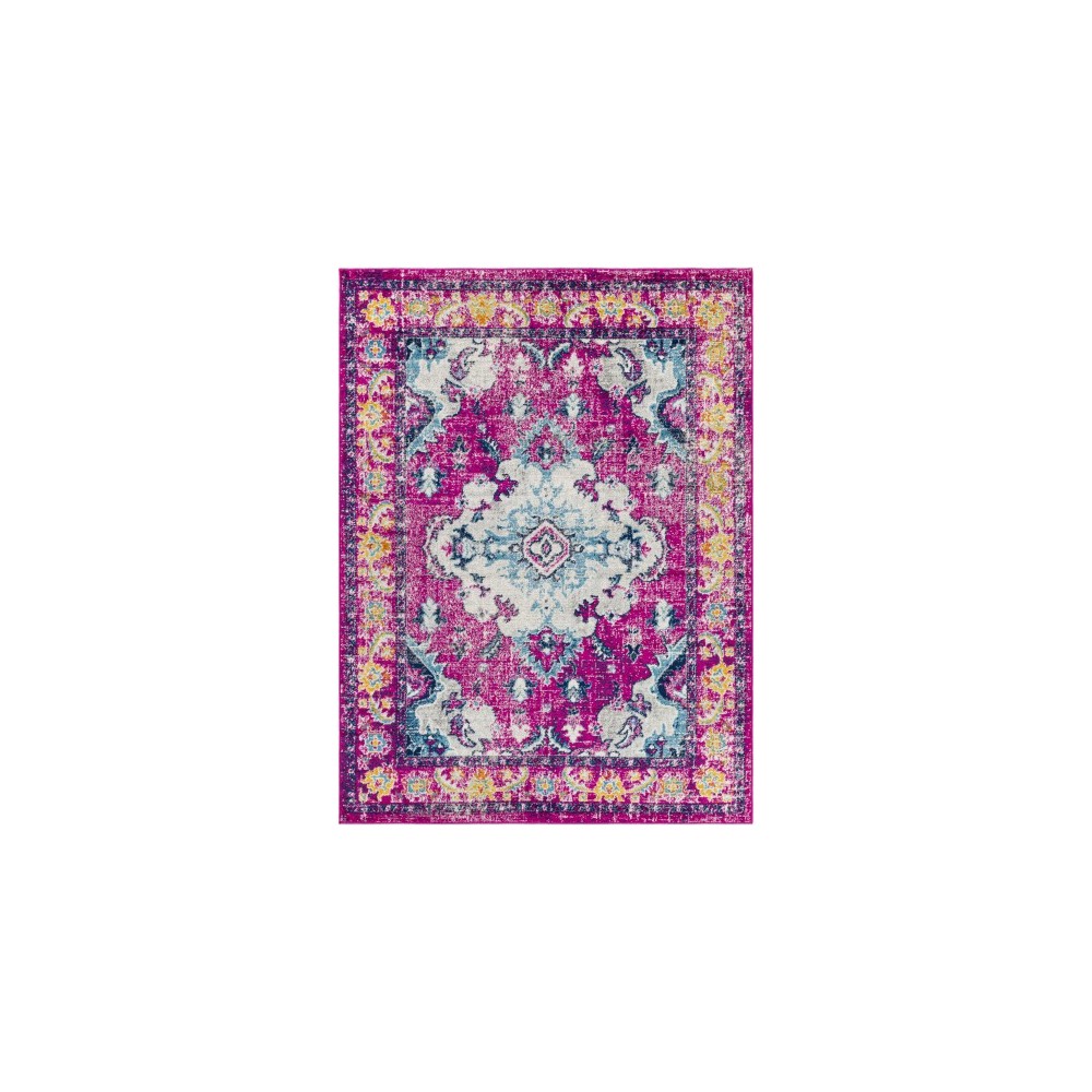 Surya Harput Hap-1116 Fuchsia Rug 5'3" X 7'3" Surya Harput Hap-1116 Fuchsia Rug 5'3" X 7'3"