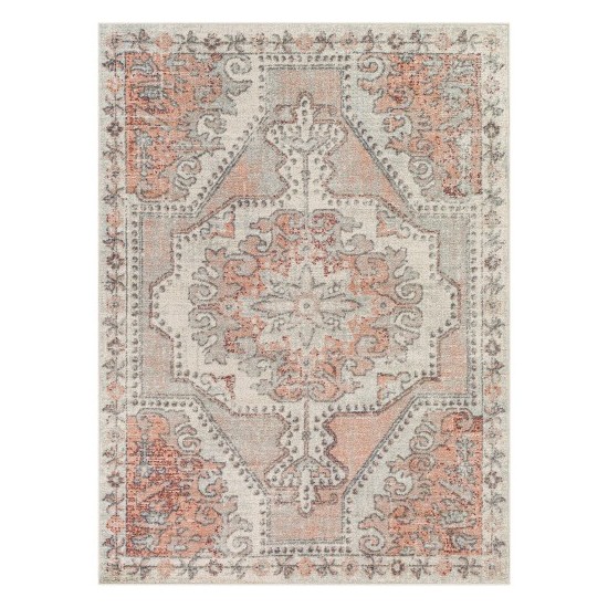 Surya Harput Dusty Coral Rug 5'3" X 7'3"