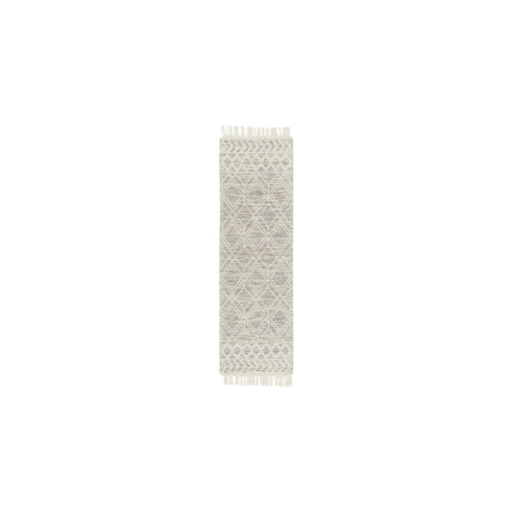 Surya Hemingway Cream Rug 2'6" X 8' Surya Hemingway Cream Rug 2'6" X 8'