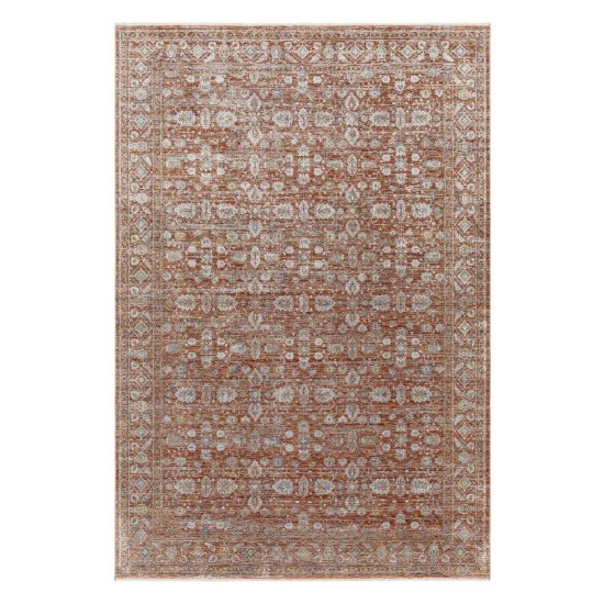 Surya Isfahan Brick Red Rug 2'7" X 7'10"