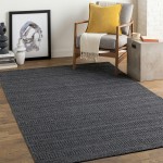 Surya Hickory Charcoal Rug 5' X 7'6"