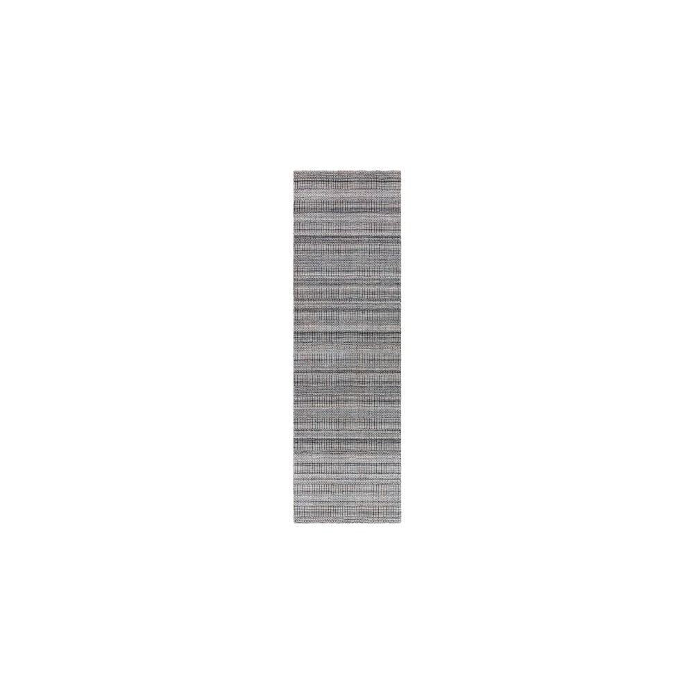 Surya Hickory Gray Rug 2'6" X 8'