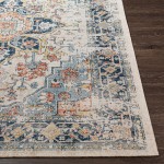 Surya Huntington Beach Navy Rug 5'3" Round