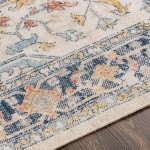 Surya Huntington Beach Navy Rug 7'10" Round
