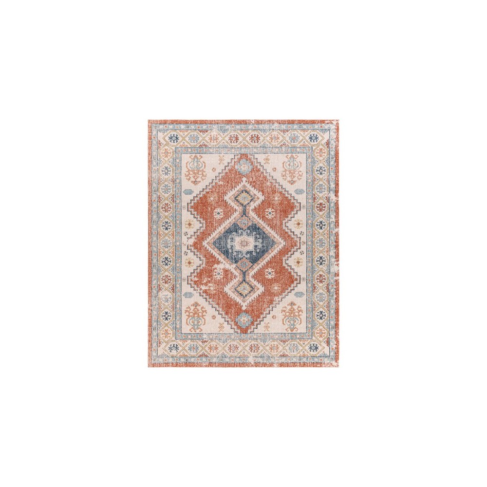 Surya Huntington Beach Htb-2304 Brick Red Rug 7'10" X 10'