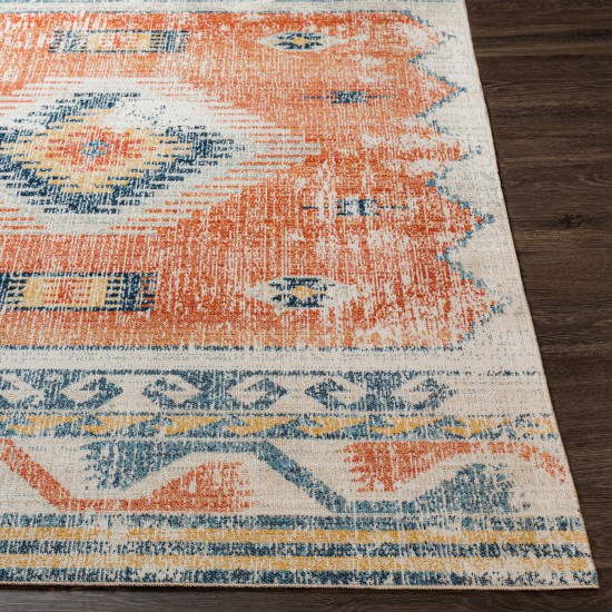 Surya Huntington Beach Htb-2306 Brick Red Rug 7'10" X 10'