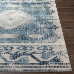 Surya Huntington Beach Htb-2307 Navy Rug 5'3" X 7'