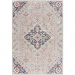 Surya Huntington Beach Light Gray Rug 6'7" X 9'