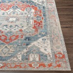 Surya Huntington Beach Htb-2311 Aqua Rug 6'7" X 9'