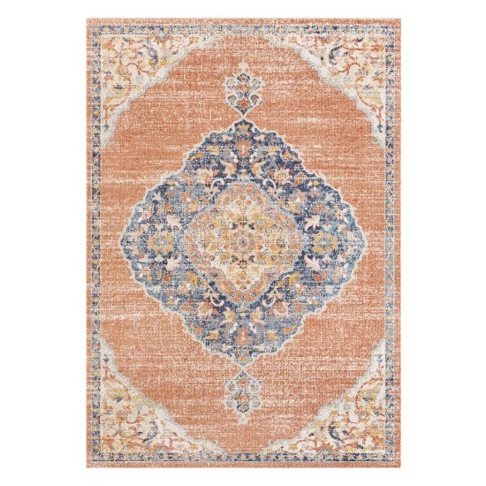 Surya Huntington Beach Dusty Coral Rug 5'3" X 7'