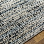 Surya Impulse Medium Gray Rug 6'7" X 9'