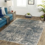 Surya Impulse Ips-2313 Deep Teal Rug 5'3" X 7'3"