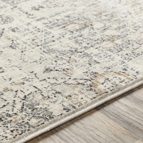 Surya Indigo Gray Rug 6'4" Square
