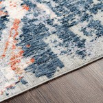 Surya Infinity Inf-2302 Dark Blue Rug 6'7" X 9'