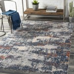 Surya Infinity Inf-2308 Dark Blue Rug 5'3" X 7'3"