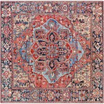 Surya Iris Red Rug 10' Square