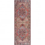 Surya Iris Red Rug 2'7" X 10'