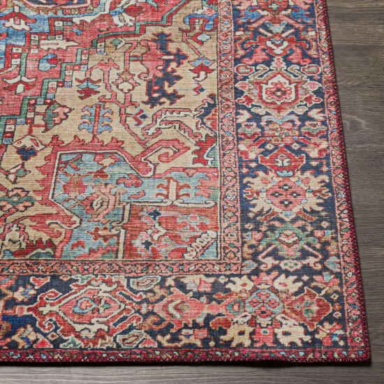 Surya Iris Red Rug 2'7" X 10'