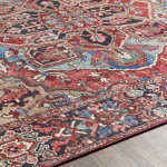 Surya Iris Red Rug 2'7" X 10'