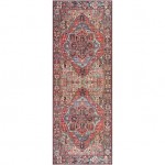 Surya Iris Red Rug 2'7" X 12'