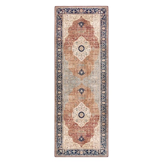 Surya Iris Irs-2315 Dark Blue Rug 2'6" X 7'6"