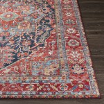 Surya Iris Irs-2316 Dark Blue Rug 5' X 7'6"