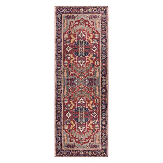 Surya Iris Irs-2317 Dark Blue Rug 2'6" X 7'6"