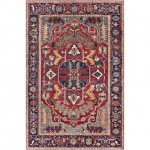 Surya Iris Irs-2317 Dark Blue Rug 3'6" X 5'6"