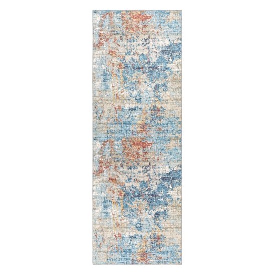 Surya Iris Irs-2318 Blue Rug 2'6" X 7'6"