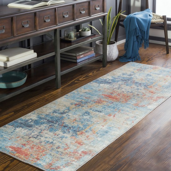 Surya Iris Irs-2318 Blue Rug 2'6" X 7'6"