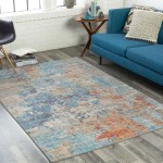 Surya Iris Irs-2318 Blue Rug 7'6" X 9'6"