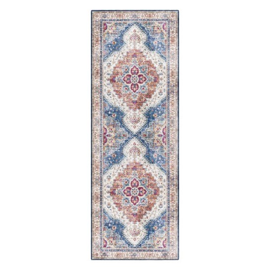 Surya Iris Irs-2319 Blue Rug 2'6" X 7'6"