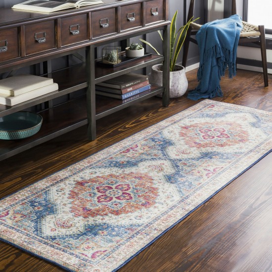 Surya Iris Irs-2319 Blue Rug 2'6" X 7'6"