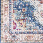 Surya Iris Irs-2319 Blue Rug 2'6" X 7'6"