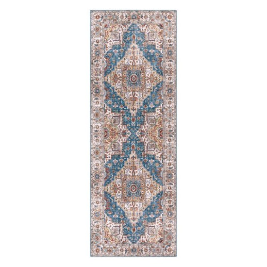 Surya Iris Irs-2326 Dark Blue Rug 2'6" X 7'6"