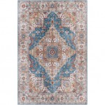 Surya Iris Irs-2326 Dark Blue Rug 5' X 7'6"