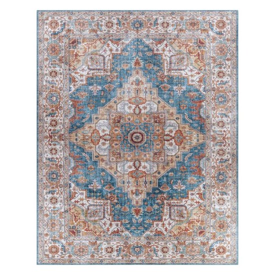 Surya Iris Irs-2326 Dark Blue Rug 7'6" X 9'6"