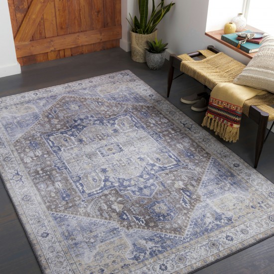 Surya Iris Irs-2327 Dark Blue Rug 2'3" X 3'9"