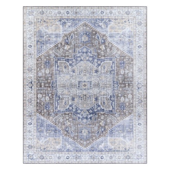 Surya Iris Irs-2327 Dark Blue Rug 7'6" X 9'6"