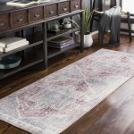 Surya Iris Rose Rug 2'6" X 7'6"