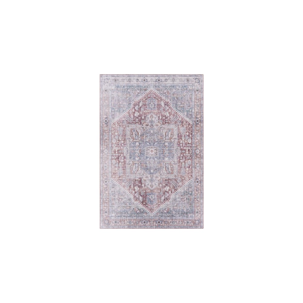 Surya Iris Rose Rug 3'6" X 5'6" Surya Iris Rose Rug 3'6" X 5'6"