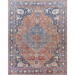 Surya Iris Irs-2333 Dark Blue Rug 7'6" X 9'6"