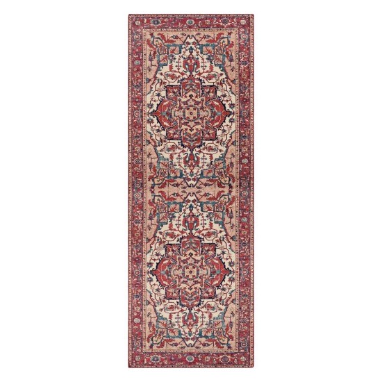 Surya Iris Irs-2339 Red Rug 2'6" X 7'6"